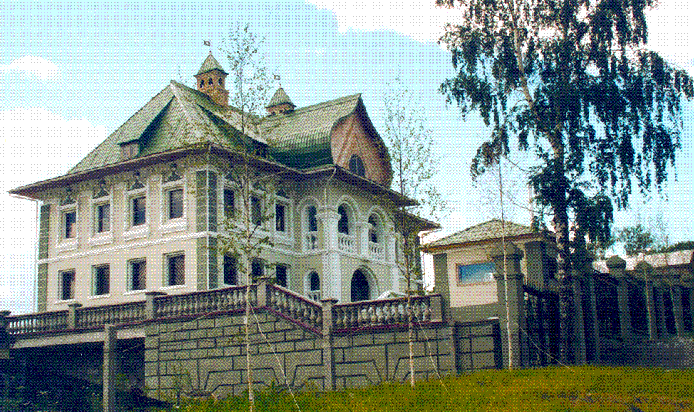 "Дом Кадомцева. Реконструкция. Чебоксары. Фото 1998."