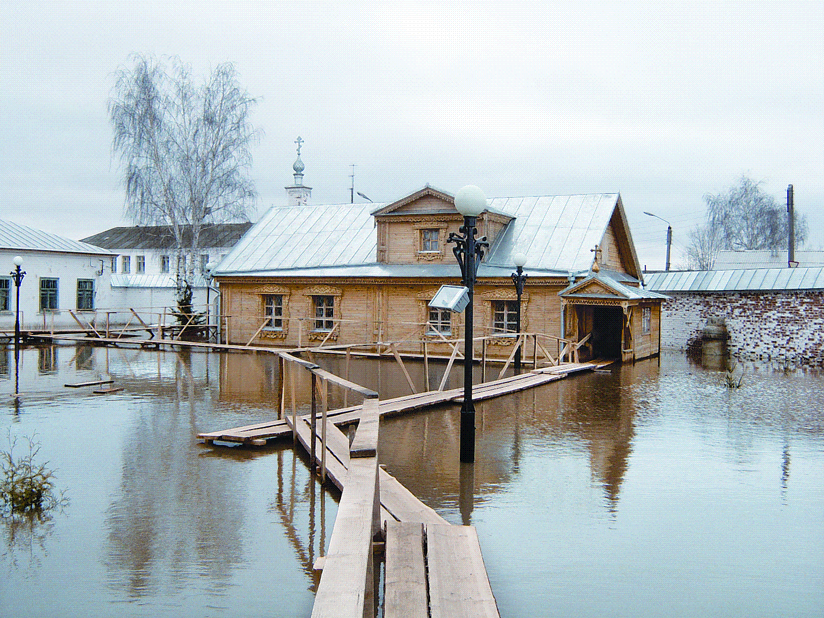 "Наводнение. г. Цивильск. 2005."